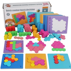 Children 3D Puzzle <strong>Blocks</strong> Wooden Toy For Kids Educational Toys <strong>Blocks</strong> Shape Recognition Montessori Early Learning Child Puzzles