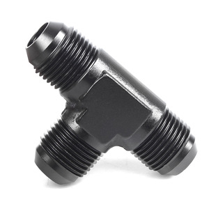 Connecteur automobile en métal noir AN8 1/8, raccord rapide pour refroidisseur d'huile, adaptateur en T pour frein, pour modification automobile - Product Image 5