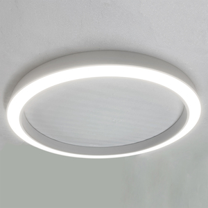 Lámpara Colgante Circular de Aluminio E222, Forma Redonda, Diseño Moderno, Lámpara de Araña LED para Decoración de Hoteles y Hogares, Garantía de 5 Años - Product Image 3