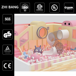 New Design Kids Indoor Soft Play Indoor Play Center Children <b>Small</b> Indoor Playground Equipment with <b>Slide</b> Ball Pool Ocean Ball - Product Image 5
