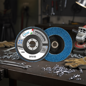 Disque à lamelles professionnel Fervi DF8100, disque abrasif sans fer, fabriqué en Italie - Product Image 2