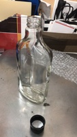 BOTELLA DE VIDRIO DE 375 ML - ACABADO KERR DE 28 MM