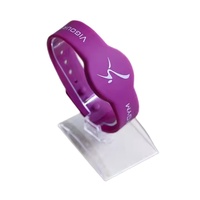 Bracelet intelligent NFC étanche avec puce NTAG 215 pour piscine/événement