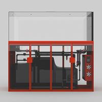 Grand aquarium rectangulaire intelligent à vendre - Le magasin présente des aquariums entièrement équipés en verre ultra-transparent.
