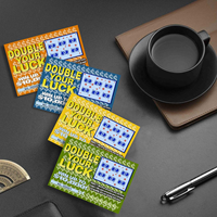Fournisseur de tickets de loterie à gratter en gros, impression de cartes à gratter, conception gratuite, cartes à gratter personnalisées, jeu de loterie