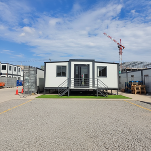 Maison modulaire de luxe à double aile extensible pour complexe hôtelier, glamping, camping, Airbnb, <span class=keywords><strong>location</strong></span>, maison de vacances, <span class=keywords><strong>logement</strong></span> préfabriqué - Product Image 6