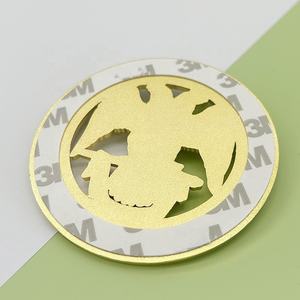 Fabrik neues Design Zink legierung Emaille Medaille Benutzer definiertes Logo Metall Gold Sport medaillen und Trophäen <span class=keywords><strong>Eagle</strong></span> Wing Ehren abzeichen mit 3M Kleber - Product Image 3