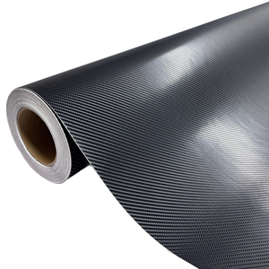 Film en fibre de <span class=keywords><strong>carbone</strong></span> <span class=keywords><strong>4D</strong></span> sans bulles d'air Film de vinyle anti-rayures pour voiture Rouleau de feuille pour voiture - Product Image 1