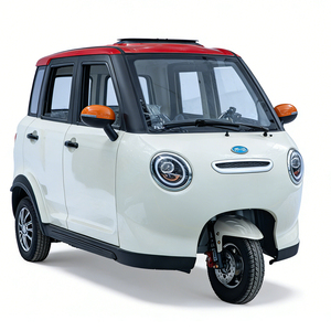Véhicule électrique domestique à trois roues fermé pour trajets urbains, écoénergétique et à faible consommation de carburant, 1000W+30-50Km/h, pour 3 personnes - Product Image 3