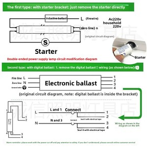Lámpara LED T8 de Bajo Consumo, de Uno o Dos Extremos, 220V, Garantía de 3 Años, <span class=keywords><strong>18W</strong></span>, 0.6m/1.2m, Alta Luminosidad - Product Image 2