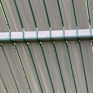 Grille métallique étanche treillis 3D clôture facile à assembler écran de confidentialité maisons yards portes fil de sécurité sécurité - Product Image 6