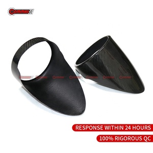 Cubierta de Luz Trasera de Fibra de Carbono de Calidad Brillante, Piezas de Auto OEM para Ferrari 458 - Product Image 5