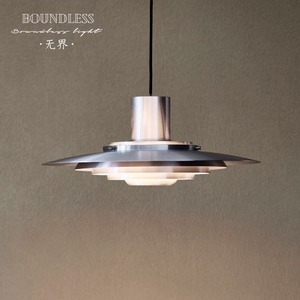 Danish Creative Minimalist Pendant <b>Light</b> TRADIDION Bauhaus UFO Lamp for <b>Dining</b> Room Study Bar Designer <b>Dining</b> Table Middle Sized - Product Image 1