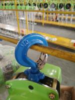 Palans à chaîne bleus-verts haute résistance 1-10 tonnes, palan manuel avec frein de sécurité