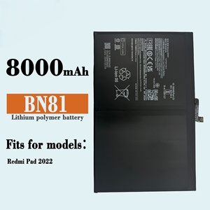 Toptan fabrika BN81 cep telefonu pil için Xiaomi Mi kırmızı pirinç Redmi ped dış ticaret için stokta 2022 <span class=keywords><strong>Tablet</strong></span> - Product Image 1