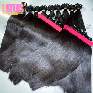 LAVERS-Extensiones de cabello humano virgen brasileño, mechones de cabello humano de alta calidad, 15A - Product Image 3