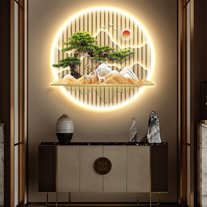 Nhà Máy Thiết Kế Mới Trực Tiếp Cảnh Quan LED Ánh Sáng Sơn Acrylic UV In Ấn <span class=keywords><strong>3D</strong></span> Tường Nghệ Thuật Sơn LED Tường Ánh Sáng - Product Image 1