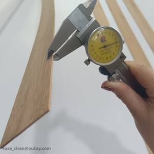 Tiras de bambú para tiro con arco arcos tradicionales materias primas profesionales tiras de listones de bambú pelados carbonizados <span class=keywords><strong>caza</strong></span> con arco - Product Image 4