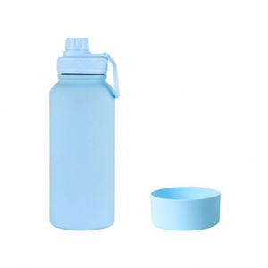 2025 nouveau 650Ml en acier inoxydable bouteille isolée anti-dérapant extérieur Portable bouteille d'eau Simple large bouche sport bouteille d'eau - Product Image 1