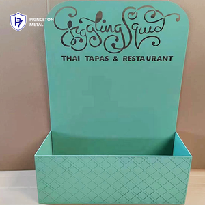 Fabricant de jardinières surdimensionnées en métal noir Princeton, revêtement en poudre, usage commercial - Product Image 6