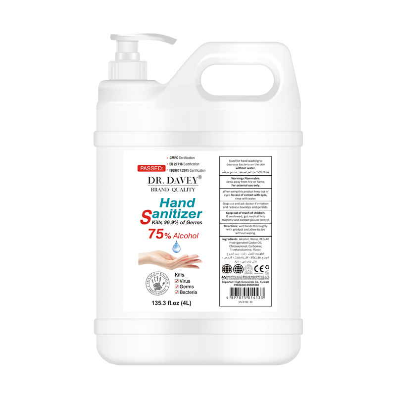 DR DAVEY 500ml 75 Alcohol Hand