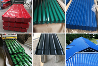 PPGL Farbbeschichtetes Galvalume Wellblech DX51D/AZ150 Vorlackiertes Aluzink-Stahlblech für Gebäudedach Wandverkleidung