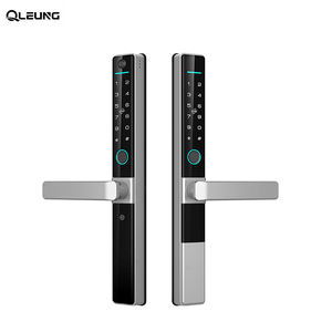 Serrures de porte en aluminium étanches IP65 S601, serrure intelligente Tuya, serrure à empreintes digitales <span class=keywords><strong>double</strong></span> face, serrure à carte TTlock, serrure de porte coulissante - Product Image 5