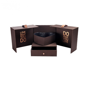 Sang Trọng Cube <span class=keywords><strong>Michaels</strong></span> Hộp Quà Tặng Sáng Tạo Tông Hoa Ngăn Kéo Hộp - Product Image 5