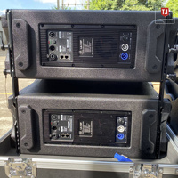 Système de sonorisation Line Array actif T.I Pro Audio 10 pouces avec haut-parleur en bois pour scène et système de sonorisation pour église