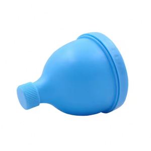 Custom Made Plastic Powder Addition <b>Protein</b> Jar-Shaped 100Ml <b>Bottles</b> Bulk Keychain Travel Scooper Supplement Funnel Black - Product Image 5