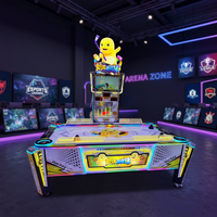 Table de hockey sur air en métal et acrylique Magic Amusement, certifiée CE, équipement sportif interactif multi-personnes, livraison directe d'usine