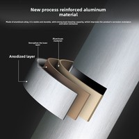 Parasol de jardin extérieur en aluminium pour glamping, résistant aux UV, en polyester imperméable, pour villa et loisirs en plein air