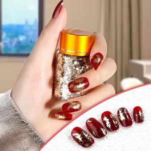 Paillettes holographiques irisées en vrac de la série B en PET, paillettes épaisses pour décorations de Noël, résine époxy - Product Image 6