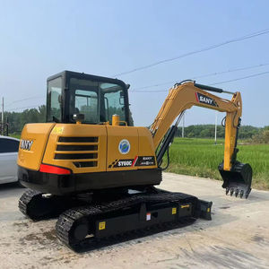 Excavadora SANY 60c Usada de Segunda Mano, Miniexcavadora de 6 Toneladas, Maquinaria de Construcción de Alta Calidad en Venta, Disponible en Stock - Product Image 1