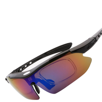 Lunettes de soleil optiques unisexes de haute qualité, polarisées, pour le cyclisme, avec verres pour myopie, ensemble de lentilles de protection pour les sports de plein air