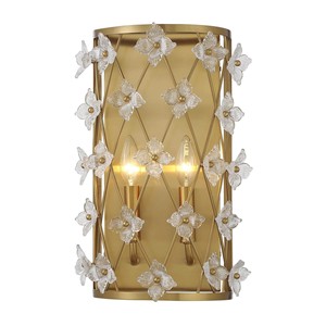 LED Butterfly Flower Corridor Wall Lamp Simple Creative Design Aluminum Body <b>Touch</b> Control for Hotel Bedroom Bedside <b>Lighting</b> - Product Image 4