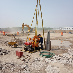 Goede prijs dieselhydraulische draagbare waterputboorinstallatie - Product Image 2