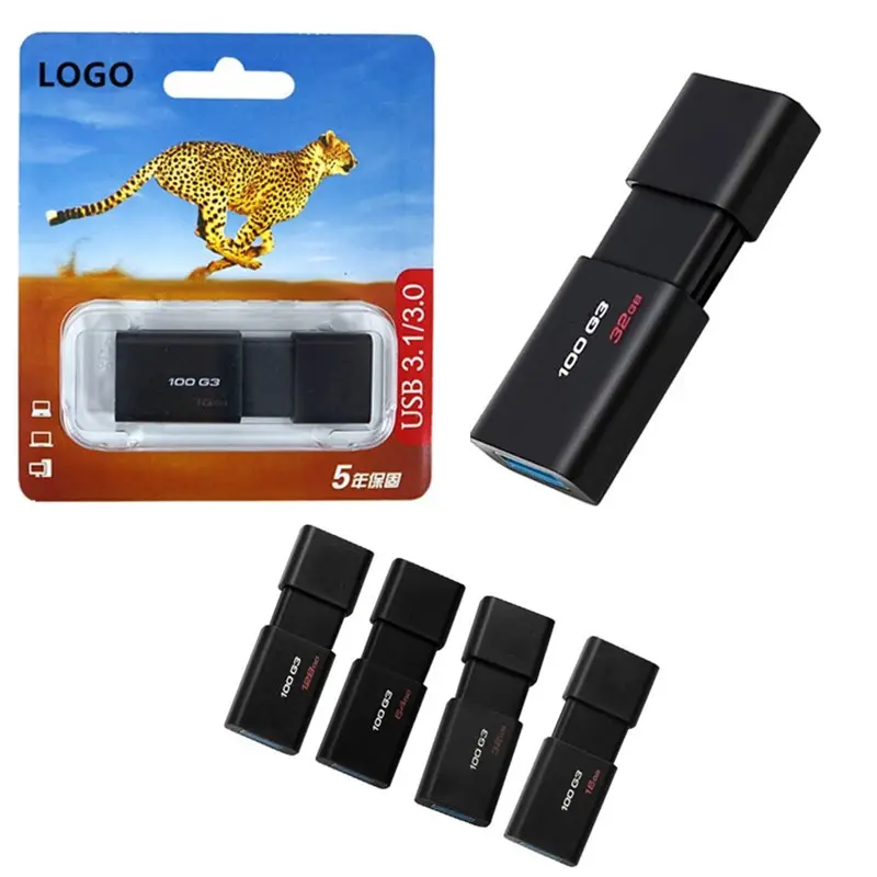 Cheapest Promotion Gift DT100 G2 USB Flash Drive USB 2.0 Waterproof U disk 16GB 32GB 64GB Pen Drive