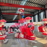 Manège gonflable Time Jump Mini monté sur remorque, équipement d'amusement familial pour aire de jeux pour enfants, manège de fête foraine personnalisable.
