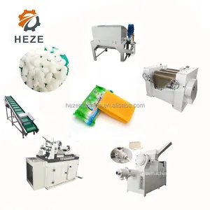 Машина для производства мыла 1000 кг в час, линия по производству туалетного/банного мыла с завода по производству мыла