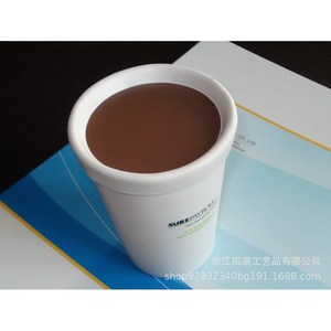 Pu Fidget Cup Toy White Paper Cup Shape High <b>Rebound</b> Stress Relief Unisex 8 To 13 Years - Product Image 2