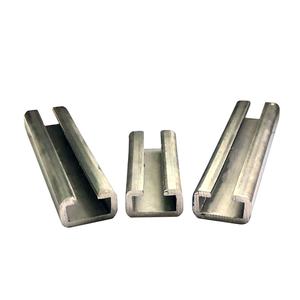 Q235 C saluran baja produsen Tiongkok Harga OEM lembaran Metal galvanis pembentuk dingin menawarkan pengelasan lentur pemotongan - Product Image 2