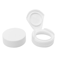 Flacons à pilules en plastique PET médical avec couvercles à vis sérigraphiés pour emballage personnalisé, médicaments blancs, marque SanZhi