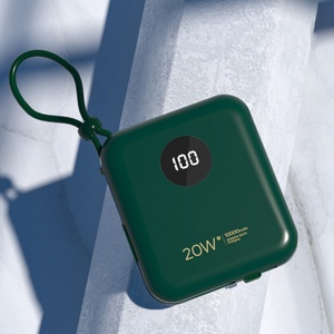 Cargador Portátil de Gran Capacidad 10000mAh, Banco de Energía con Interfaz USB, Carga Rápida, Pantalla LED, PD20W, Fuente de Alimentación Móvil - Product Image 4