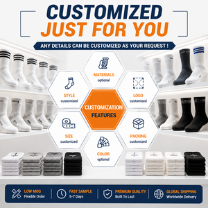 Cotton Spring Mesh Crew <strong>Socks</strong>-Breathable Knitted Casual <strong>Socks</strong> Mid-Calf Length Class 2 Compression For Daily Wear - Product Image 6
