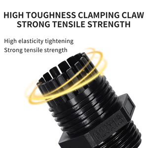 IP68 đen trắng PG7/<span class=keywords><strong>PG9</strong></span>/PG11 nối nhựa không thấm nước tuyến cáp khóa hạt máy giặt chủ đề có thể điều chỉnh khớp nối cao/thấp - Product Image 6