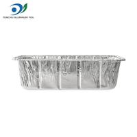 Récipient jetable pour aliments à emporter Plateau de cuisson en aluminium Poêle à barbecue Conteneur en aluminium