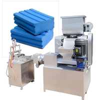 Machine de fabrication de savon en barre à petite échelle 100 kg/h avec mélangeur, broyeur à trois rouleaux, extrudeuse et découpeuse pour savon de lessive et de toilette