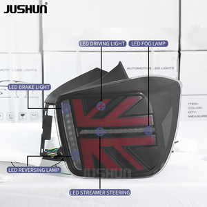 Fanali Posteriori LED JUSHUN per <span class=keywords><strong>BMW</strong></span> <span class=keywords><strong>Serie</strong></span> <span class=keywords><strong>1</strong></span> F20 12-14, Nuovo Design, <span class=keywords><strong>Accessori</strong></span> Luci Posteriori e Retromarcia - Product Image 4