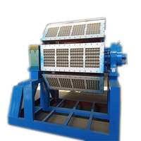 Alvéoles de grand-tonnage 88 plateau d'oeufs faisant la machine plateau d'oeufs de machine avec le modèle de moulage de pulpe